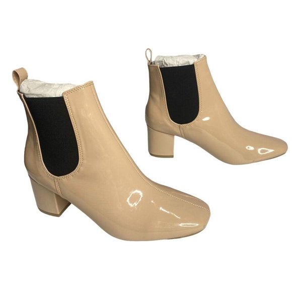 Betts Nude Beige Ankle Boots Size 6 